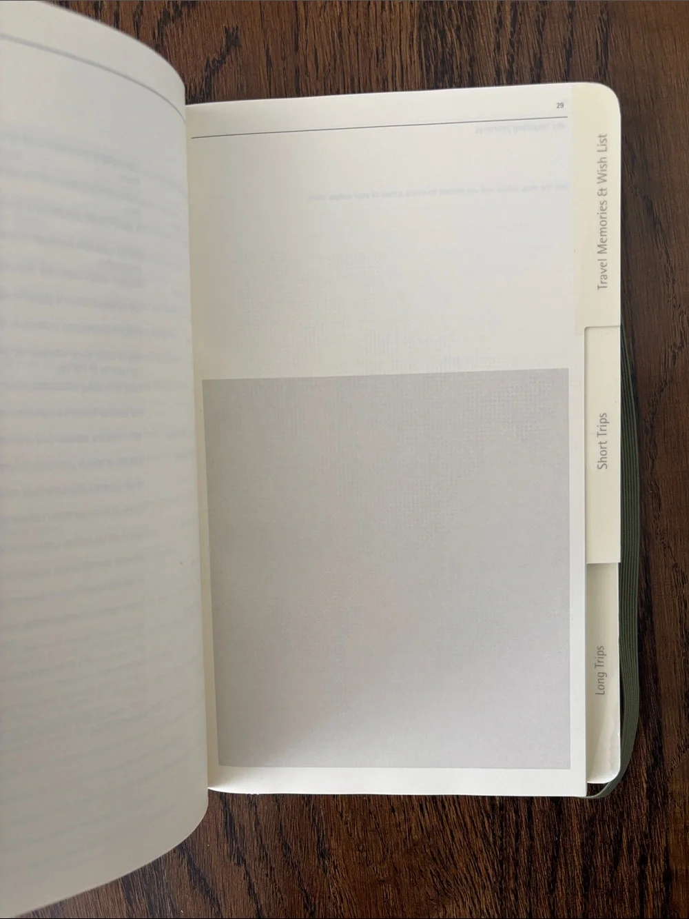 TRAVELLER’S JOURNAL, New, Never Used